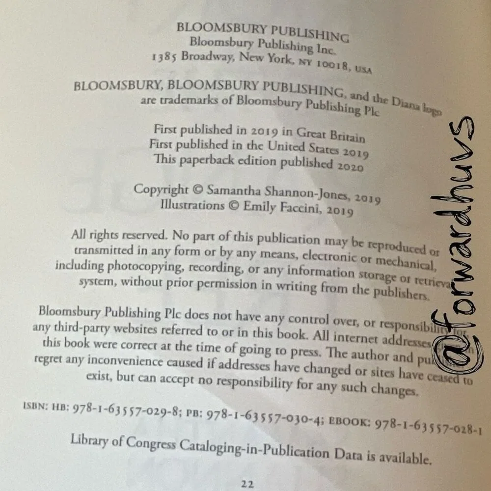 Bloomsbury Publishing priory orange